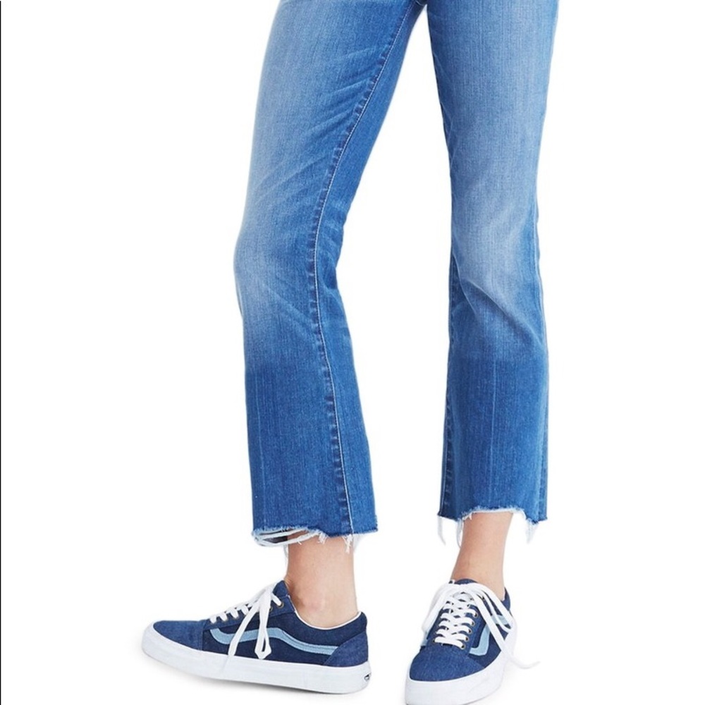 Madewell Cali Demi boot kick flare jeans